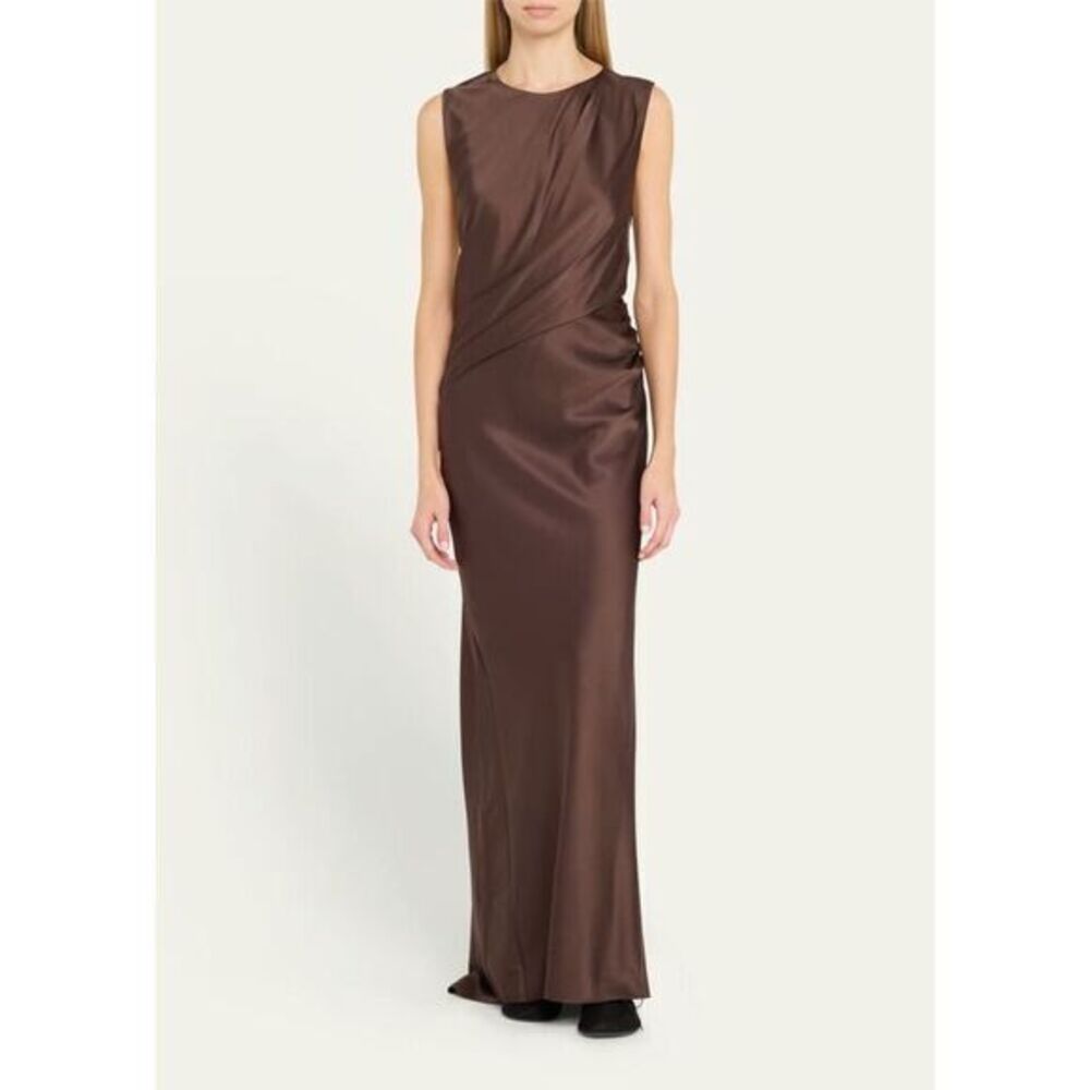 TOVE Anwen Draped Silk Dress Size 36 / US 4